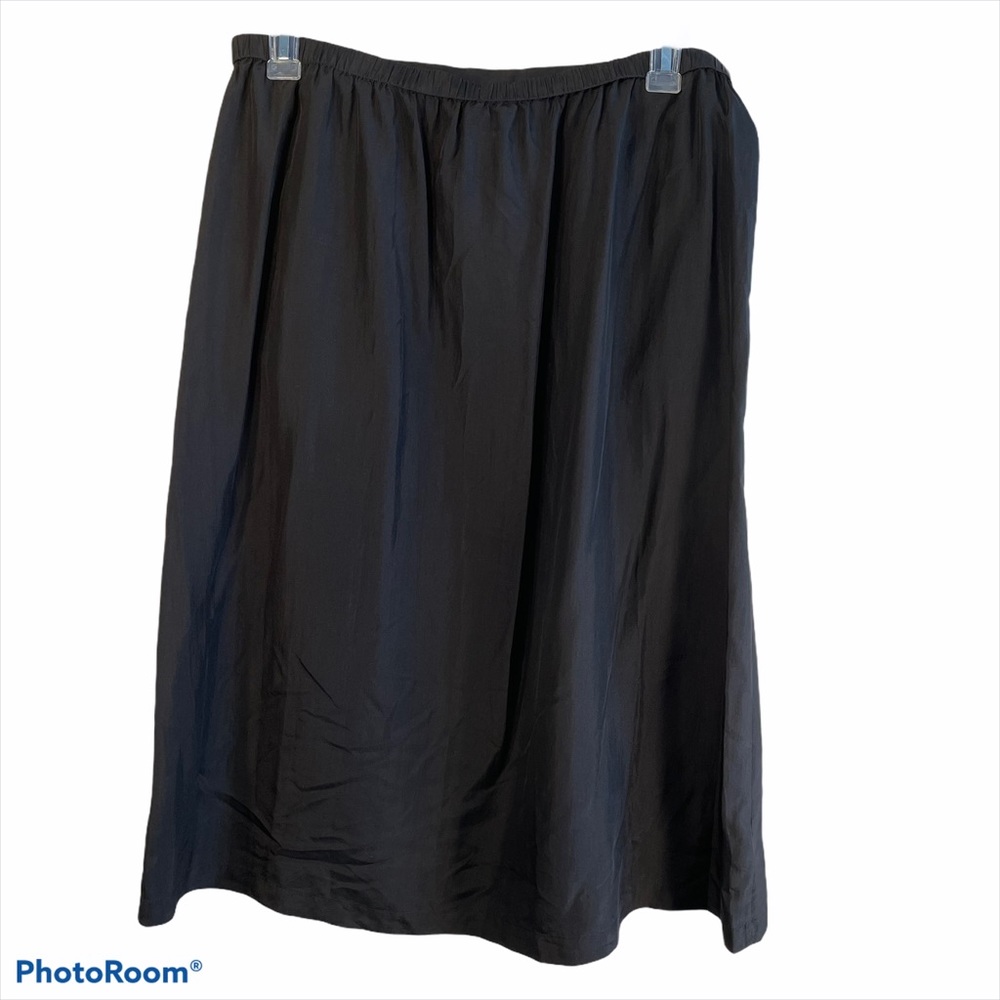 Tommy Bahama black Sand Piper Silk Skirt